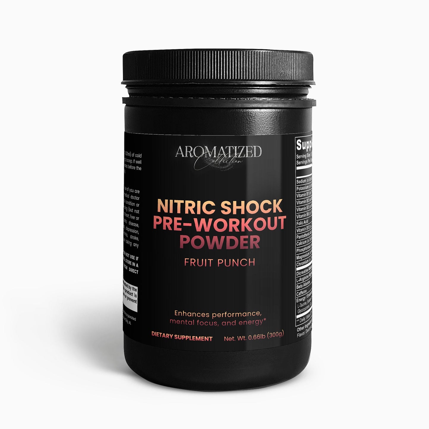 Nitric Shock Pre-Workout Powder (Fruit Punch)
